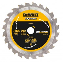 Dewalt DT99560-QZ Xtreme Runtime 165mm x 20mm 24T Circular Saw Blade For DCS520 £21.49